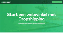 Desktop Screenshot of dropshippen.nl